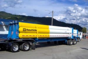 Jumbo CNG Transport Trailer on a Virtual Pipeline